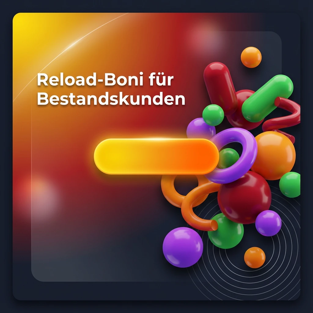 Reload-Boni für Bestandskunden Reload-Boni für Bestandskunden